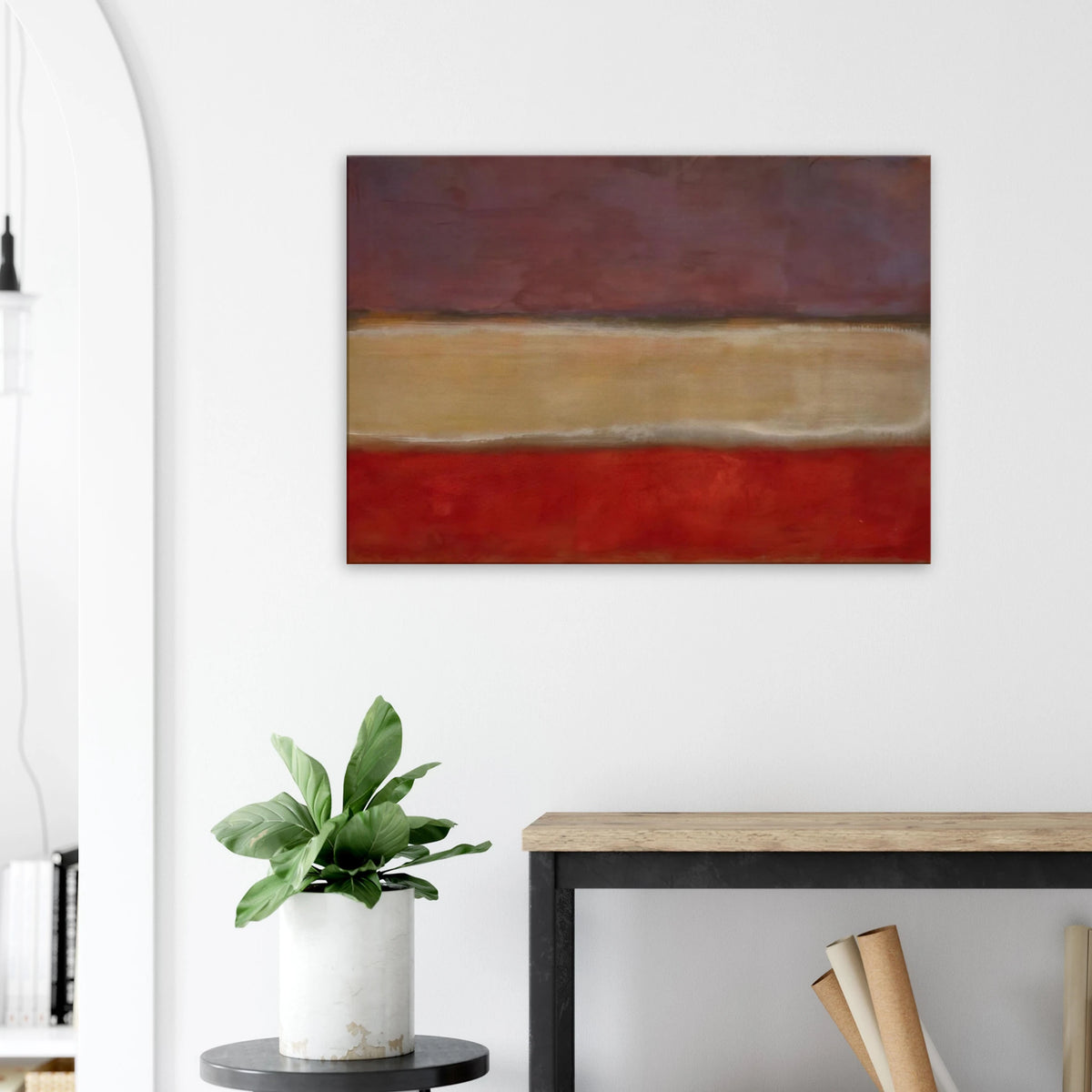 Untitled Purple, White, and Red - 1953 Canvas | Mark Rothko Canvas | Rothko Prints