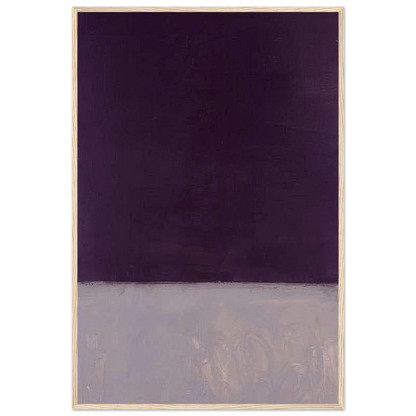 Untitled Black and Gray - 1970 Framed Poster | Mark Rothko Framed Prints Wall Art | Rothko Prints