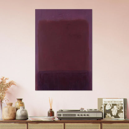 Purple Brown - 1957 Canvas | Mark Rothko Canvas | Rothko Prints