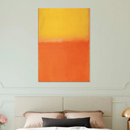 Orange and Yellow - 1956 Canvas | Mark Rothko Canvas | Rothko Prints