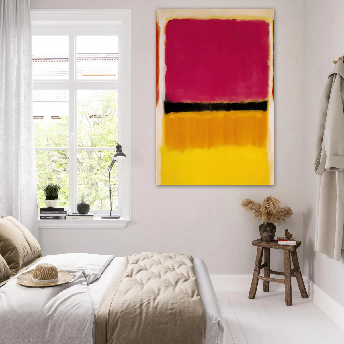Violet, Black, Orange, Yellow on White and Red - 1949 Poster | Mark Rothko Poster | Rothko Prints