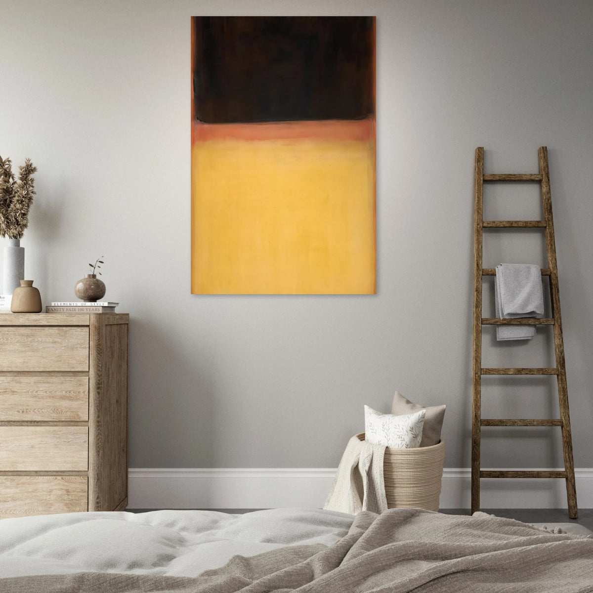 No.9 Dark over Light Earth - 1954 Poster | Mark Rothko Poster | Rothko Prints