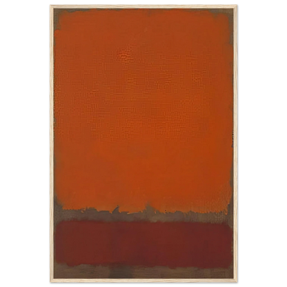 Ochre and Red on Red - 1962 Framed Poster | Mark Rothko Framed Prints Wall Art | Rothko Prints