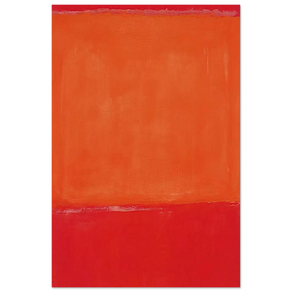 Ochre and Red on Red - 1957 Poster | Mark Rothko Poster | Rothko Prints