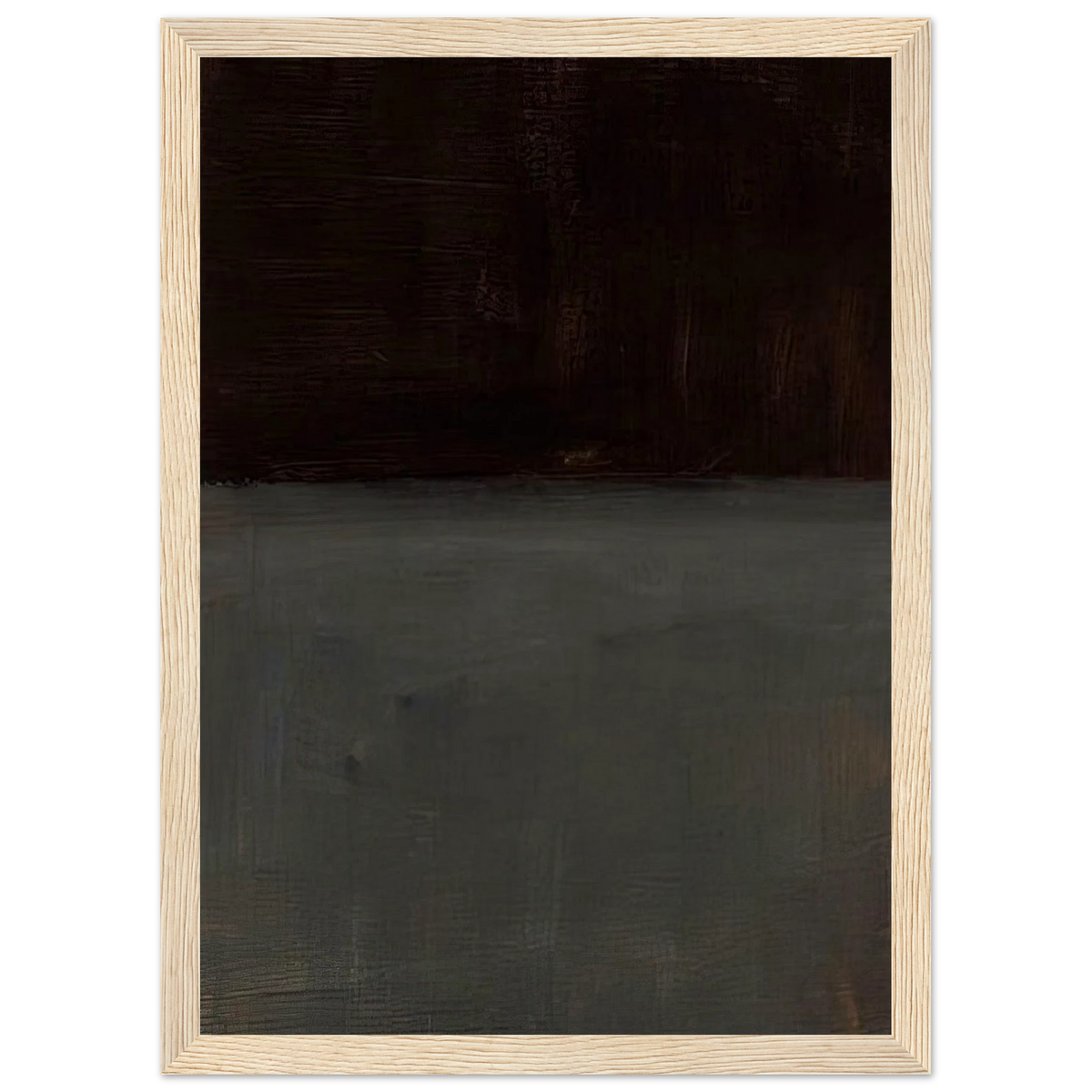 Untitled brown and gray - 1969 Framed Poster | Mark Rothko Framed Prints Wall Art | Rothko Prints