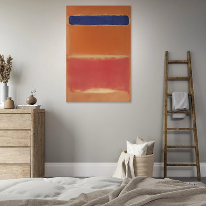 Blue Over Red - 1953 Poster | Mark Rothko Poster | Rothko Prints