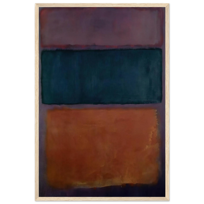Untitled - 1963 Framed Poster | Mark Rothko Framed Prints Wall Art | Rothko Prints