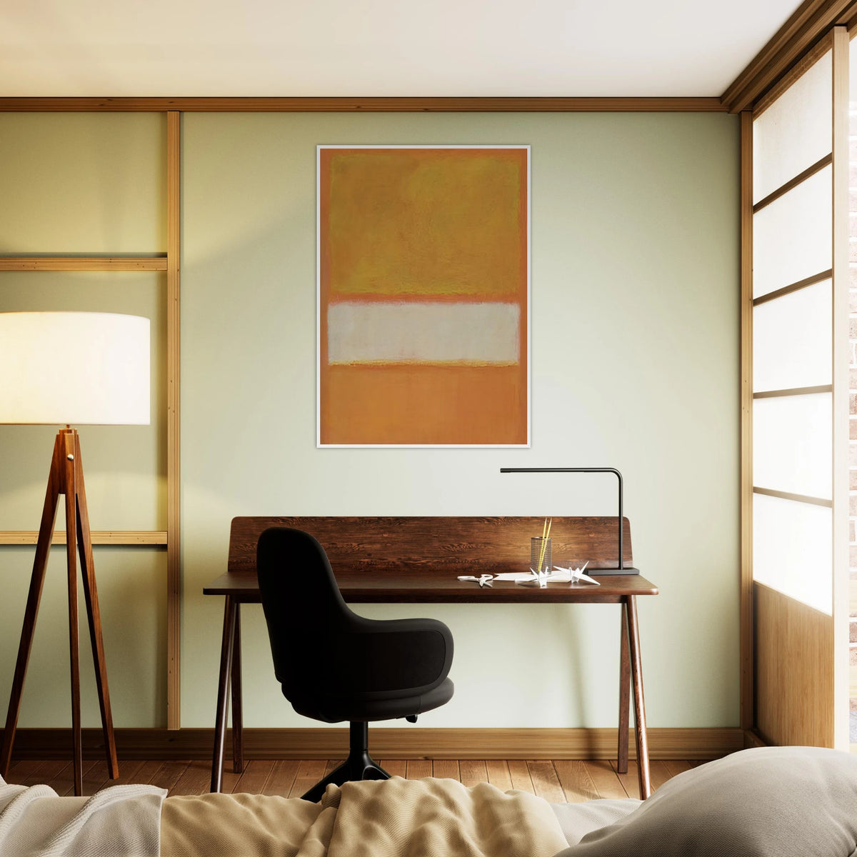 Untitled No. 11 - 1957 Framed Poster | Mark Rothko Framed Prints Wall Art | Rothko Prints