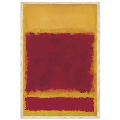 Composition - 1958 Framed Poster | Mark Rothko Framed Prints Wall Art | Rothko Prints