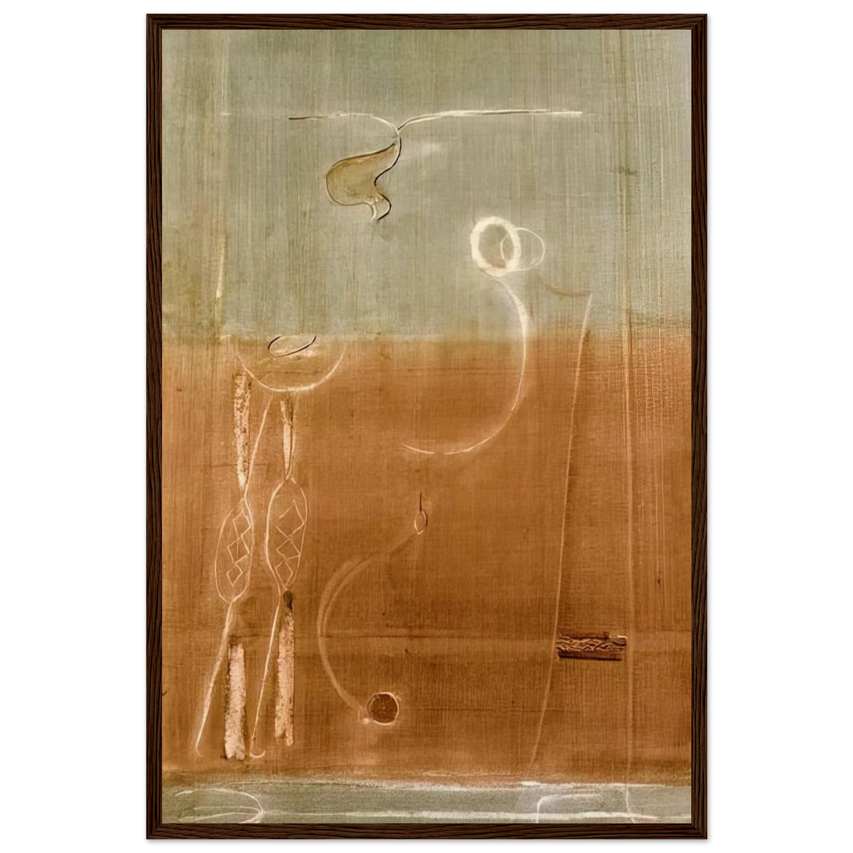 Aubade - 1944 Framed Poster | Mark Rothko Framed Prints Wall Art | Rothko Prints