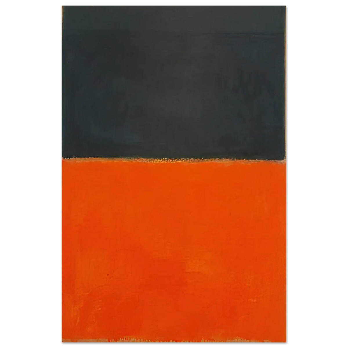 Green and Tangerine on Red - 1956 Poster | Mark Rothko Poster | Rothko Prints