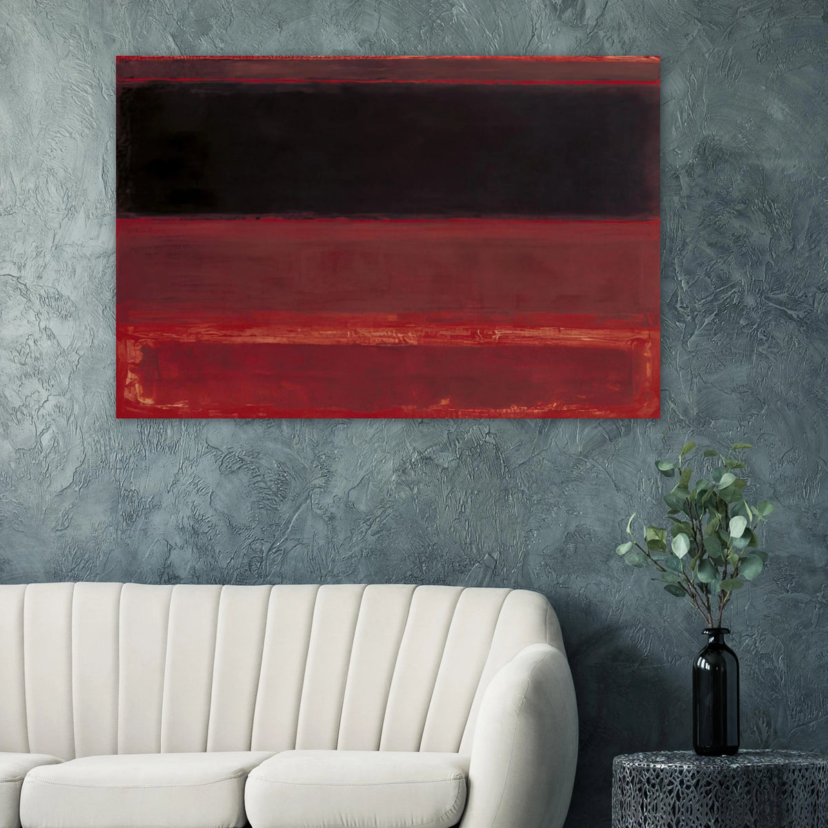 Four Darks in Red - 1958 Poster | Mark Rothko Poster | Rothko Prints