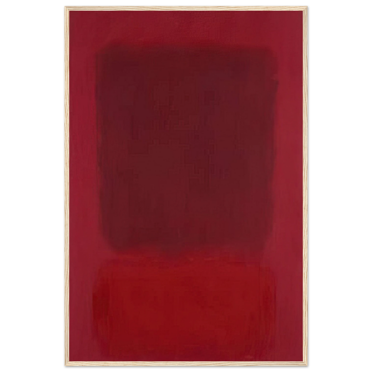 Red and Brown - 1957 Framed Poster | Mark Rothko Framed Prints Wall Art | Rothko Prints