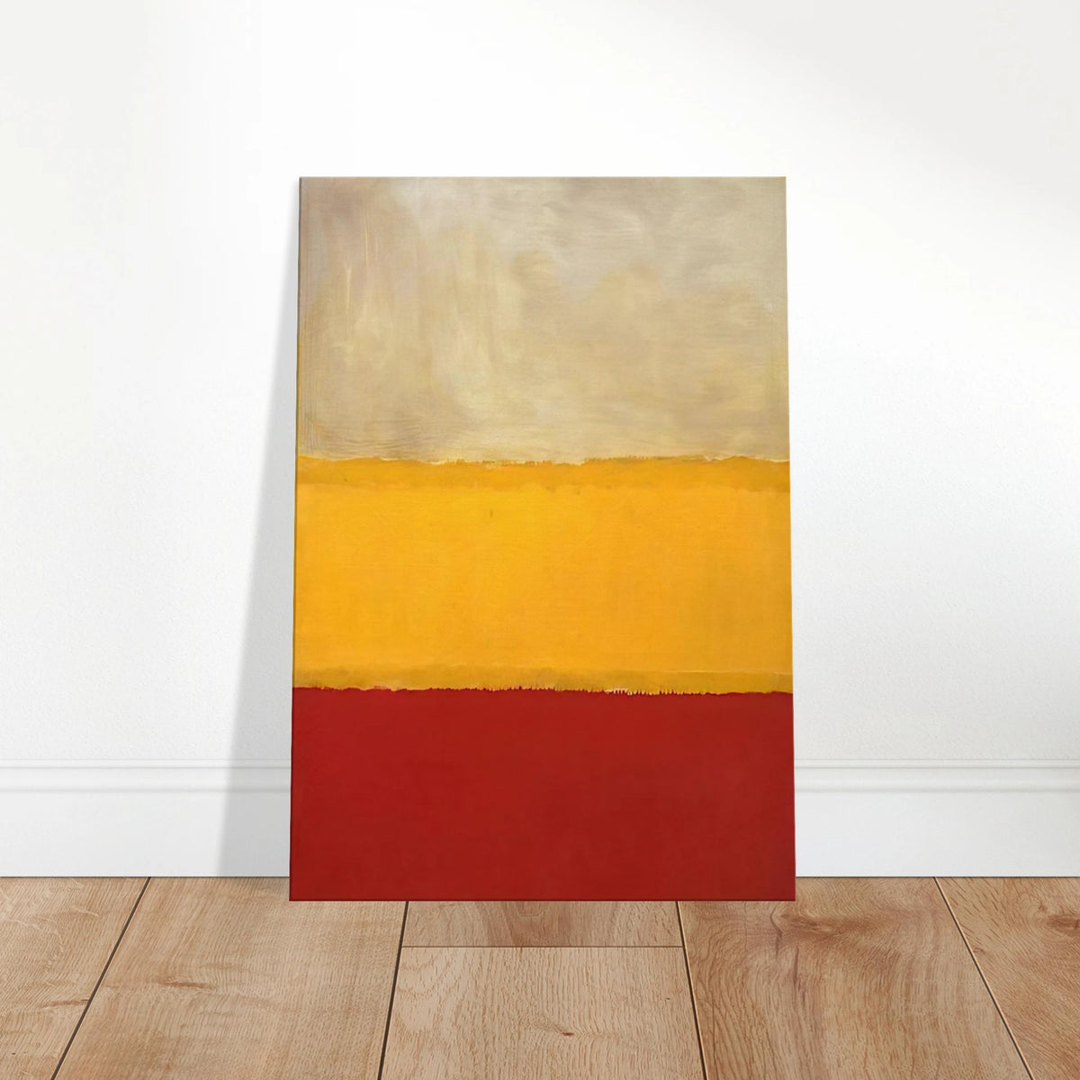 No. 13 White, Red on Yellow Canvas | Mark Rothko Canvas | Rothko Prints