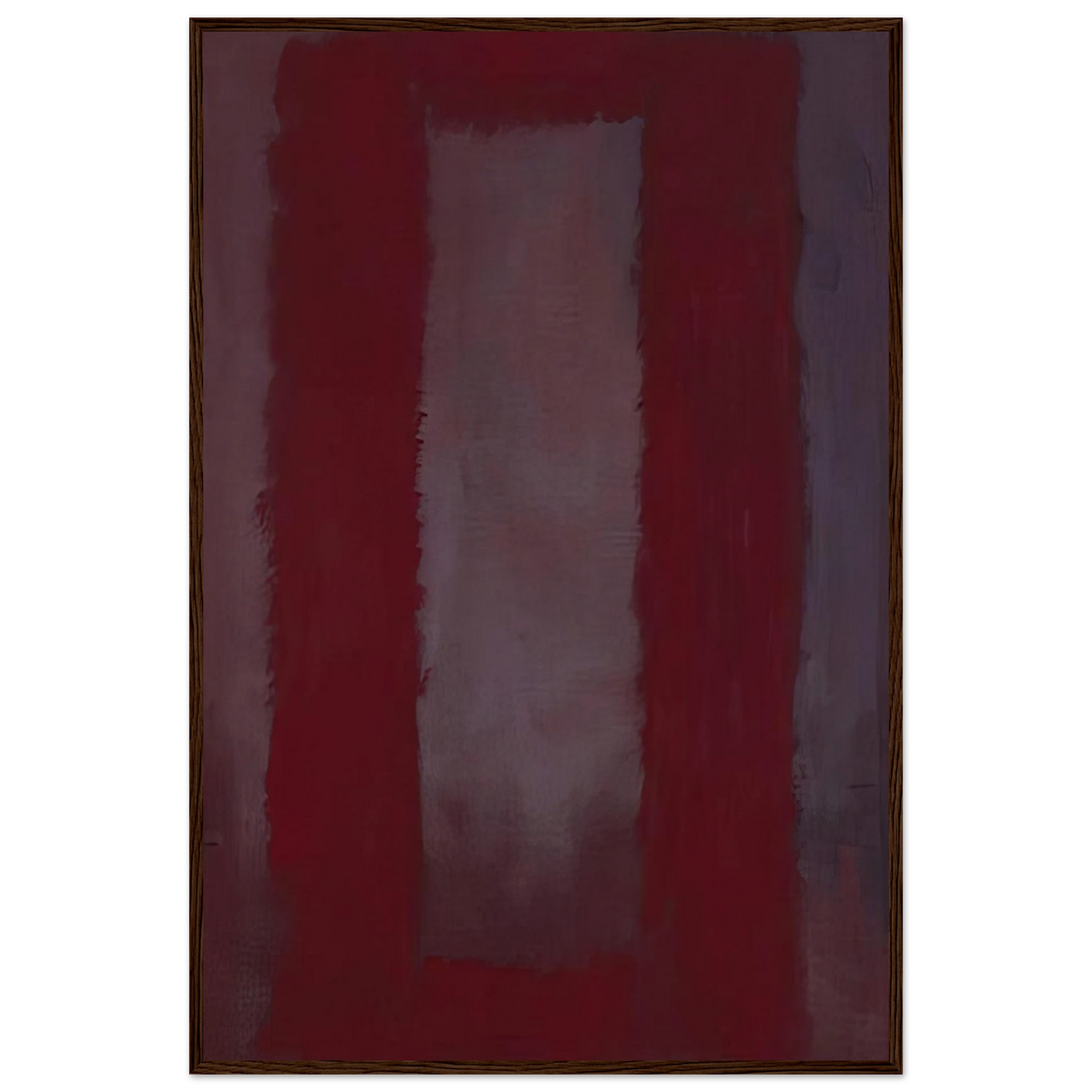 Red on Maroon - 1959 Framed Poster | Mark Rothko Framed Prints Wall Art | Rothko Prints