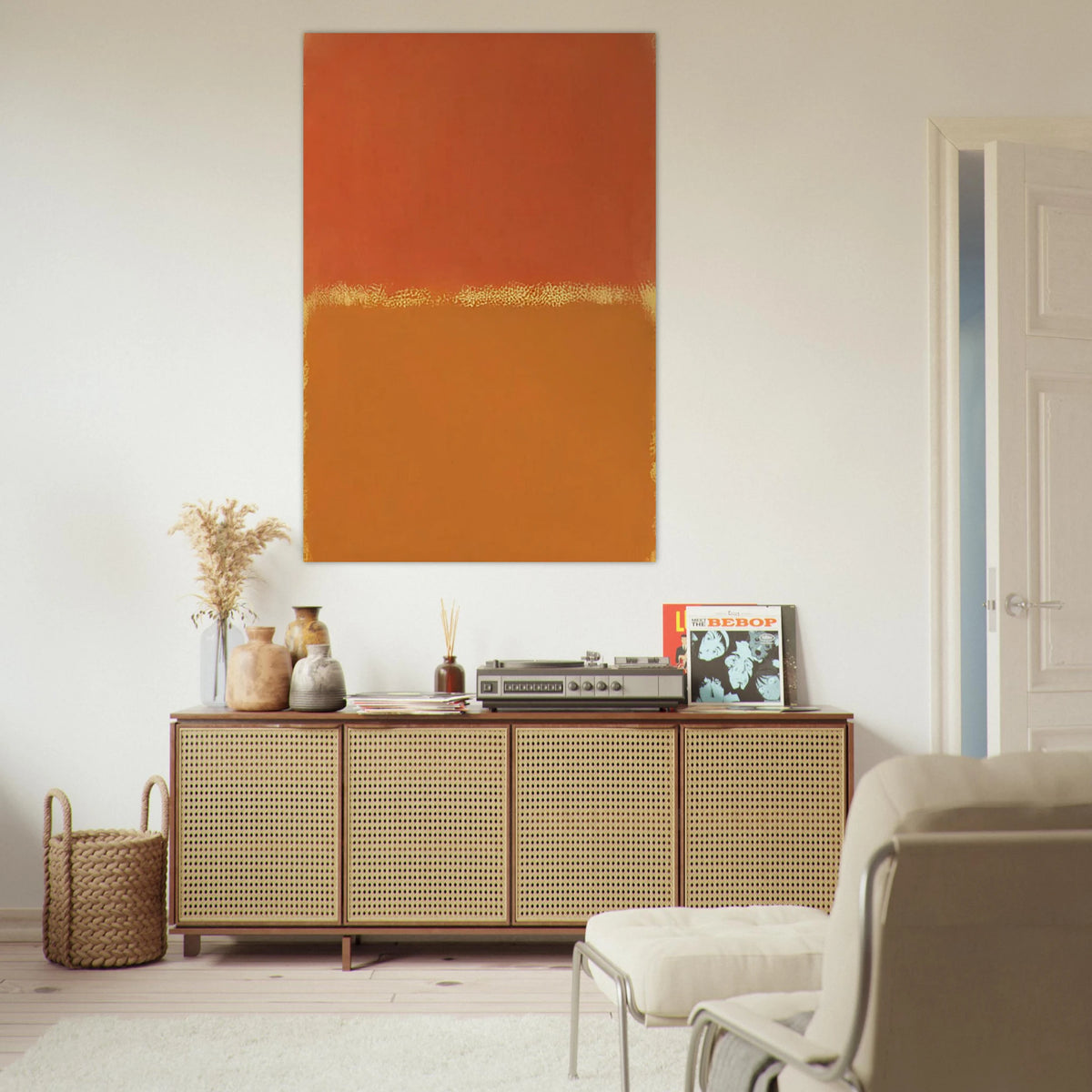 Orange, Red, Orange - 1961 Poster | Mark Rothko Poster | Rothko Prints