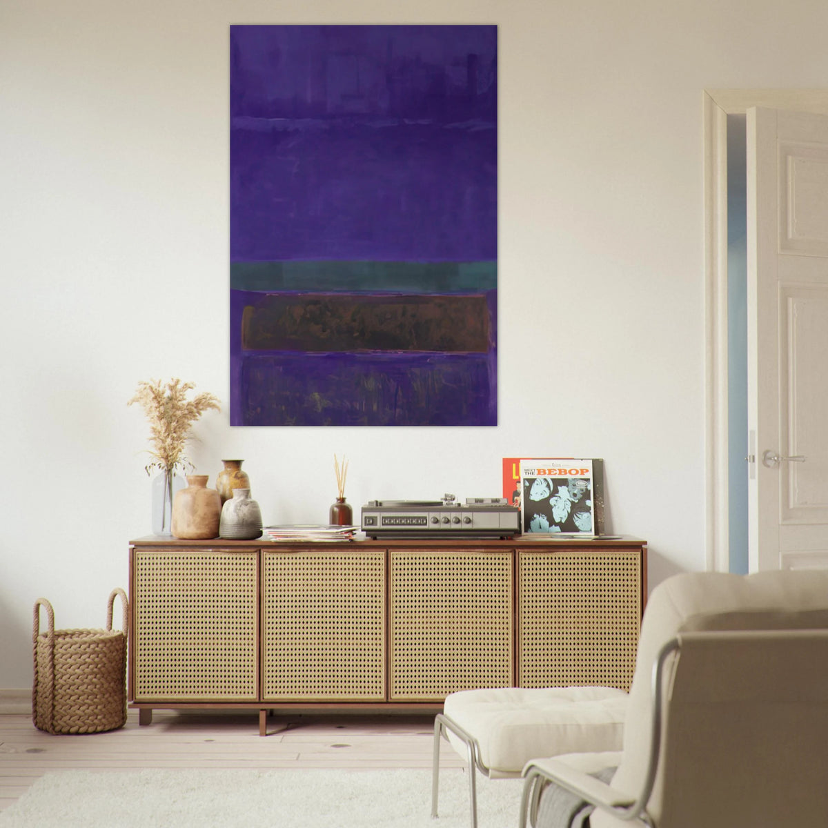 Untitled [Blue, Green, and Brown] - 1952 Poster | Mark Rothko Poster | Rothko Prints