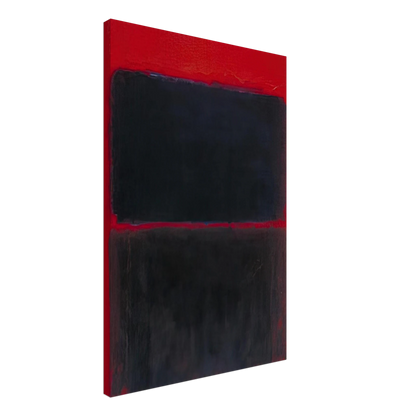 Light Red Over Black - 1957 Canvas | Mark Rothko Canvas | Rothko Prints