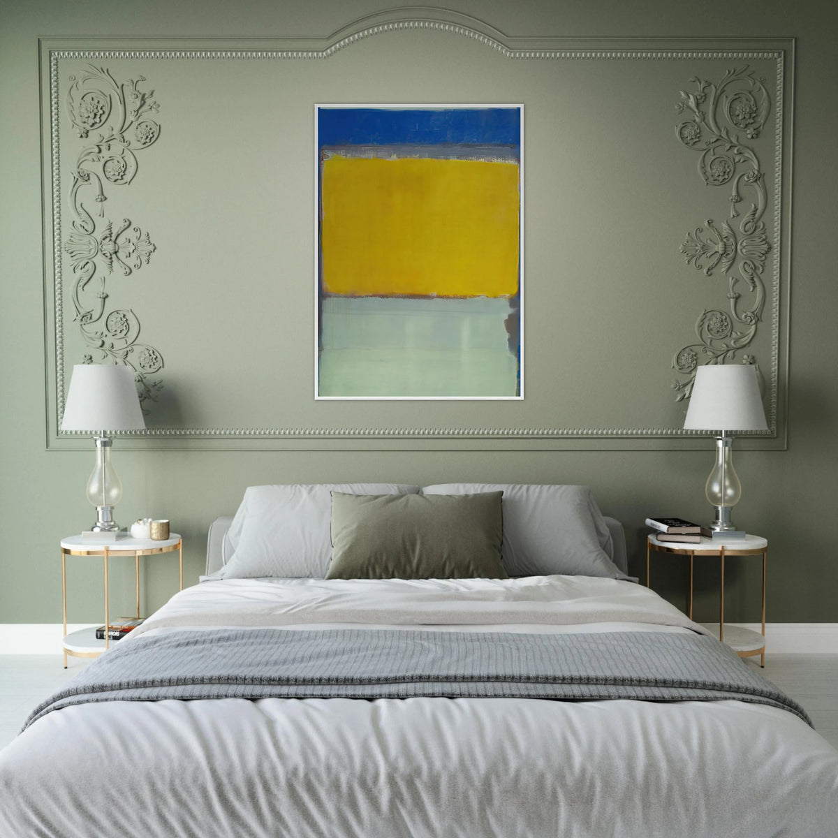 No.10 - 1950 Framed Poster | Mark Rothko Framed Prints Wall Art | Rothko Prints
