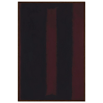 Black on Maroon - 1959 Framed Poster | Mark Rothko Framed Prints Wall Art | Rothko Prints