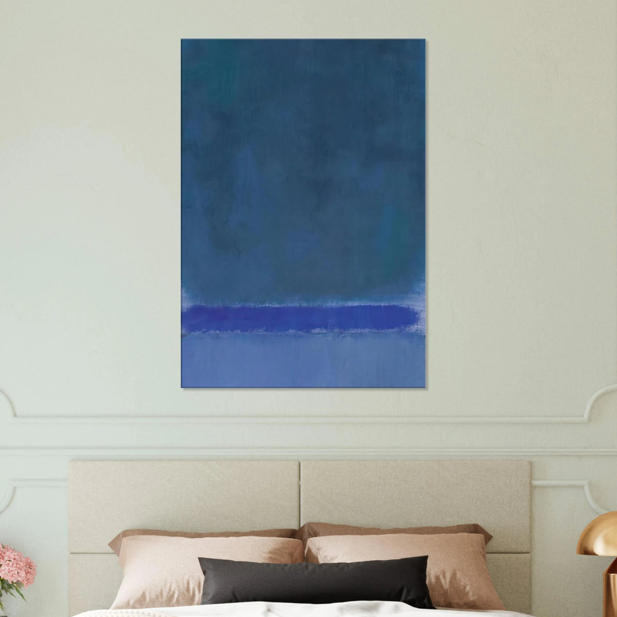 Untitled Green on Blue - 1968 Canvas | Mark Rothko Canvas | Rothko Prints