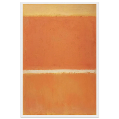 No.11 - 1963 Framed Poster | Mark Rothko Framed Prints Wall Art | Rothko Prints