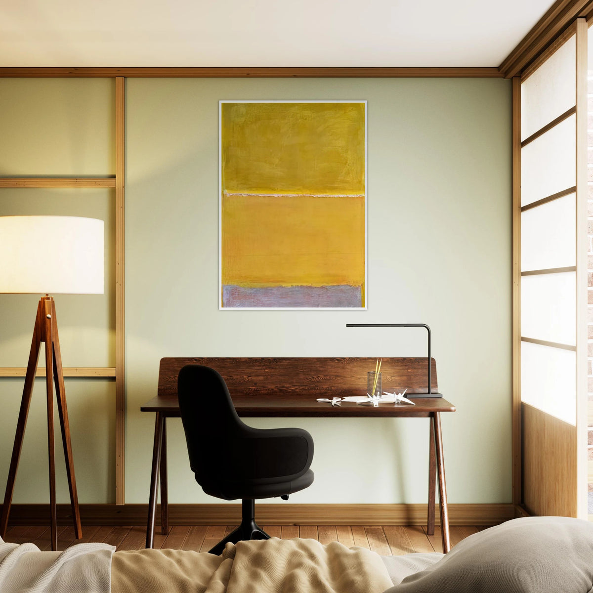 Untitled - 1952 Framed Poster | Mark Rothko Framed Prints Wall Art | Rothko Prints