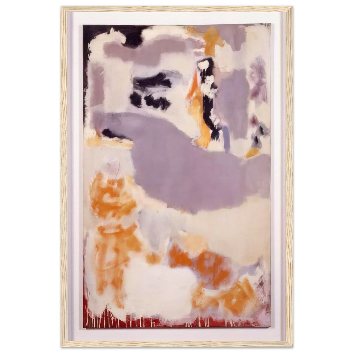 Untitled 14B - 1947 Framed Poster | Mark Rothko Framed Prints Wall Art | Rothko Prints