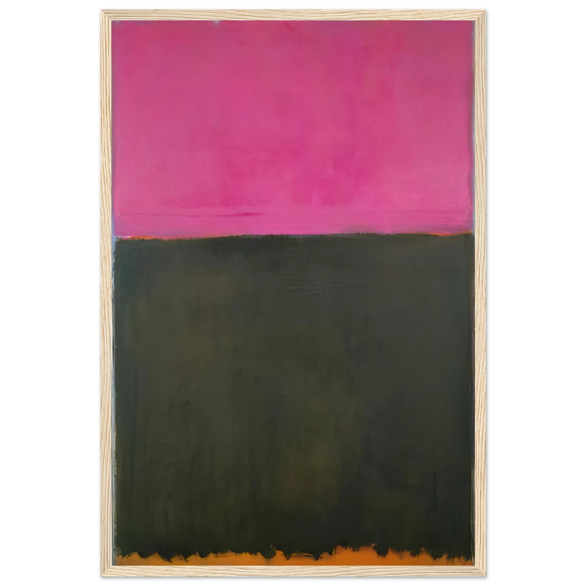 Untitled - 1953 Framed Poster | Mark Rothko Framed Prints Wall Art | Rothko Prints