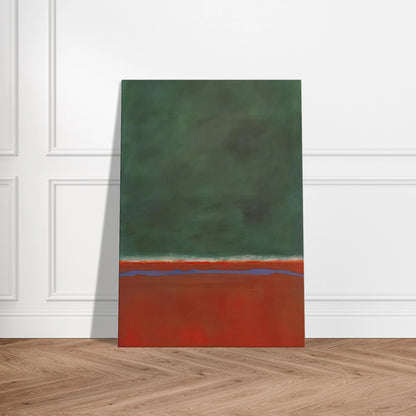 Green and Maroon - 1953 Canvas | Mark Rothko Canvas | Rothko Prints
