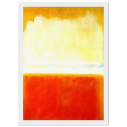 No.8 - 1952 Framed Poster | Mark Rothko Framed Prints Wall Art | Rothko Prints