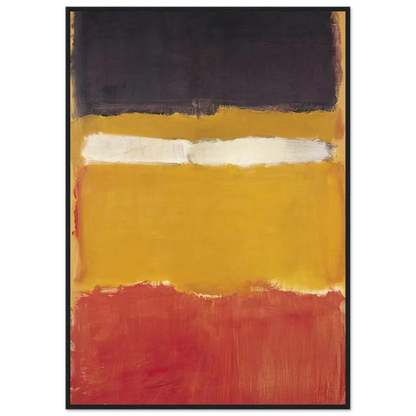 Number 24 Untitled - 1951 Framed Poster | Mark Rothko Framed Prints Wall Art | Rothko Prints