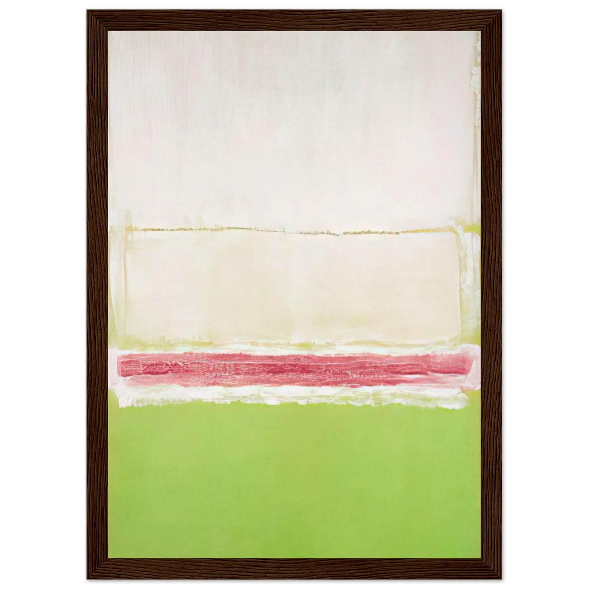 No. 2 No. 7 and No. 2 - 1951 Framed Poster | Mark Rothko Framed Prints Wall Art | Rothko Prints