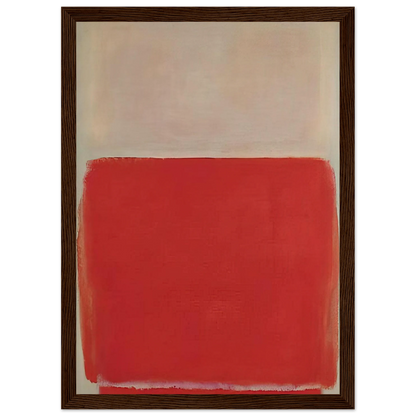 No. 3 - 1953 Framed Poster | Mark Rothko Framed Prints Wall Art | Rothko Prints