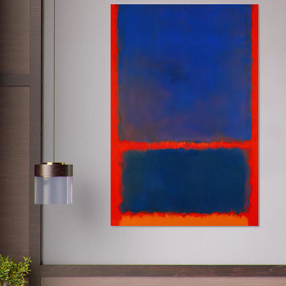 Blue, Orange, Red - 1961 Poster | Mark Rothko Poster | Rothko Prints