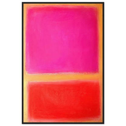 Untitled - Color Field Painting Framed Poster | Mark Rothko Framed Prints Wall Art | Rothko Prints