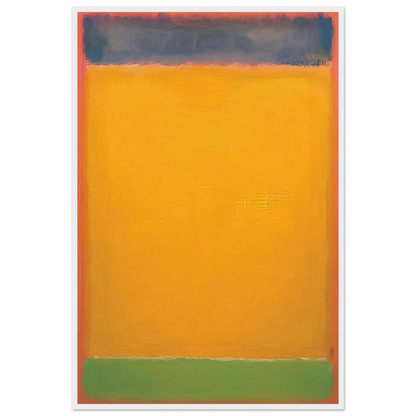 United Blue, Yellow, Green on Red - 1954 Framed Poster | Mark Rothko Framed Prints Wall Art | Rothko Prints
