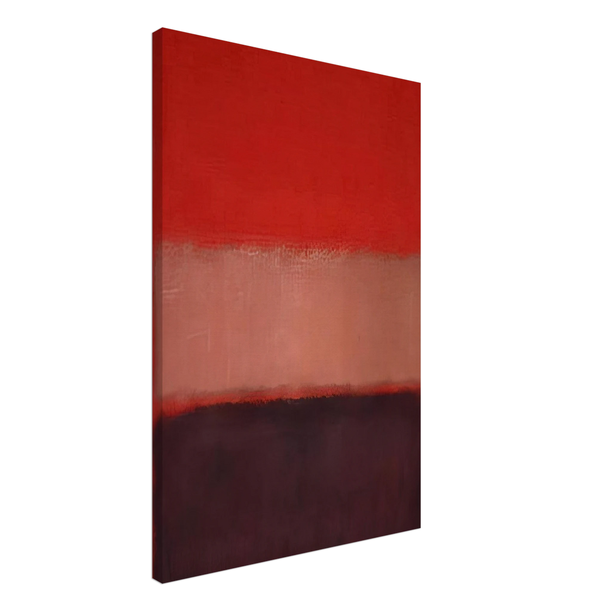 No. 46 Black, Ochre, Red Over Red - 1957 Canvas | Mark Rothko Canvas | Rothko Prints