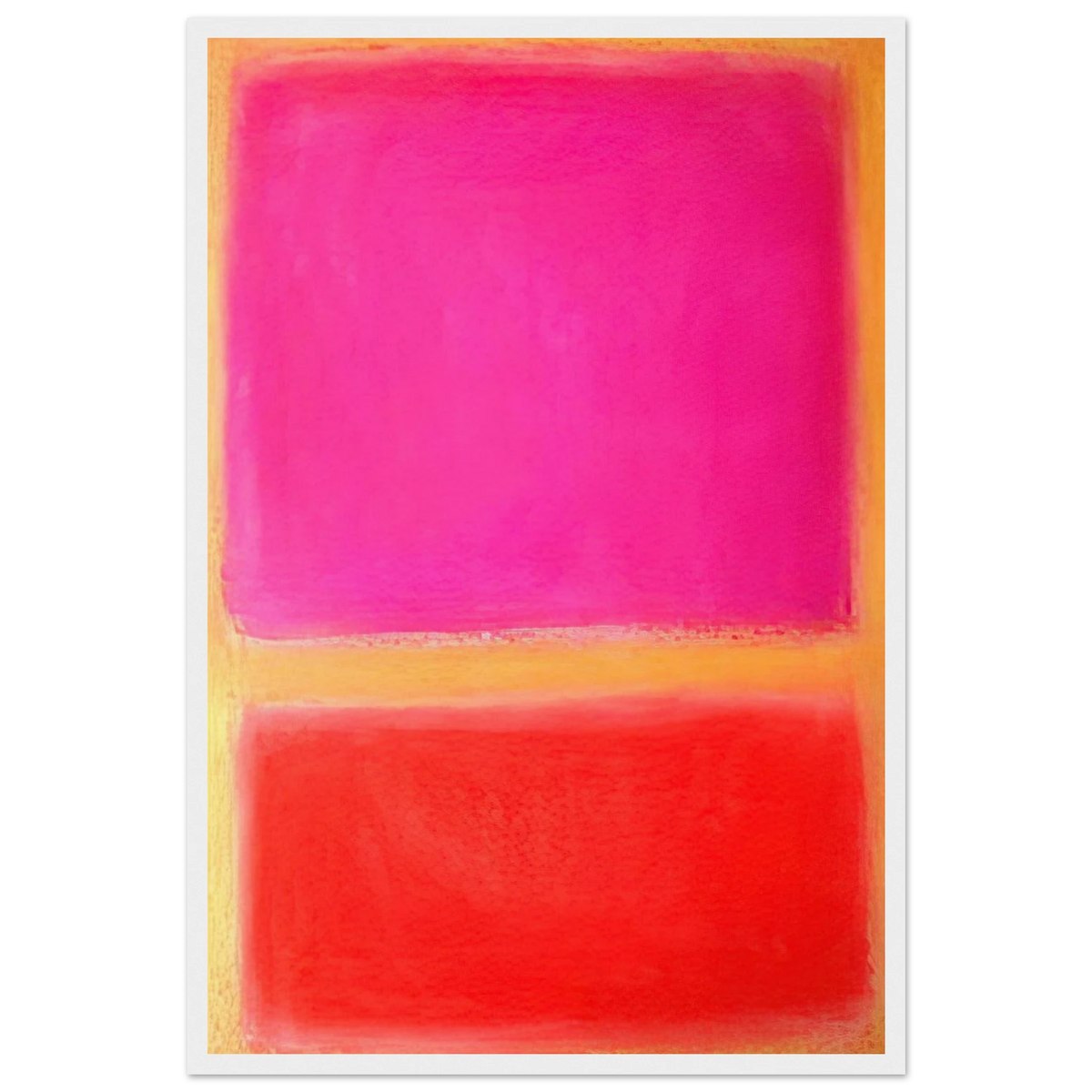 Untitled - Color Field Painting Framed Poster | Mark Rothko Framed Prints Wall Art | Rothko Prints
