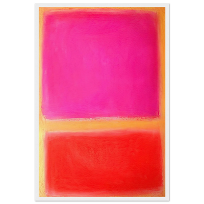 Untitled - Color Field Painting Framed Poster | Mark Rothko Framed Prints Wall Art | Rothko Prints