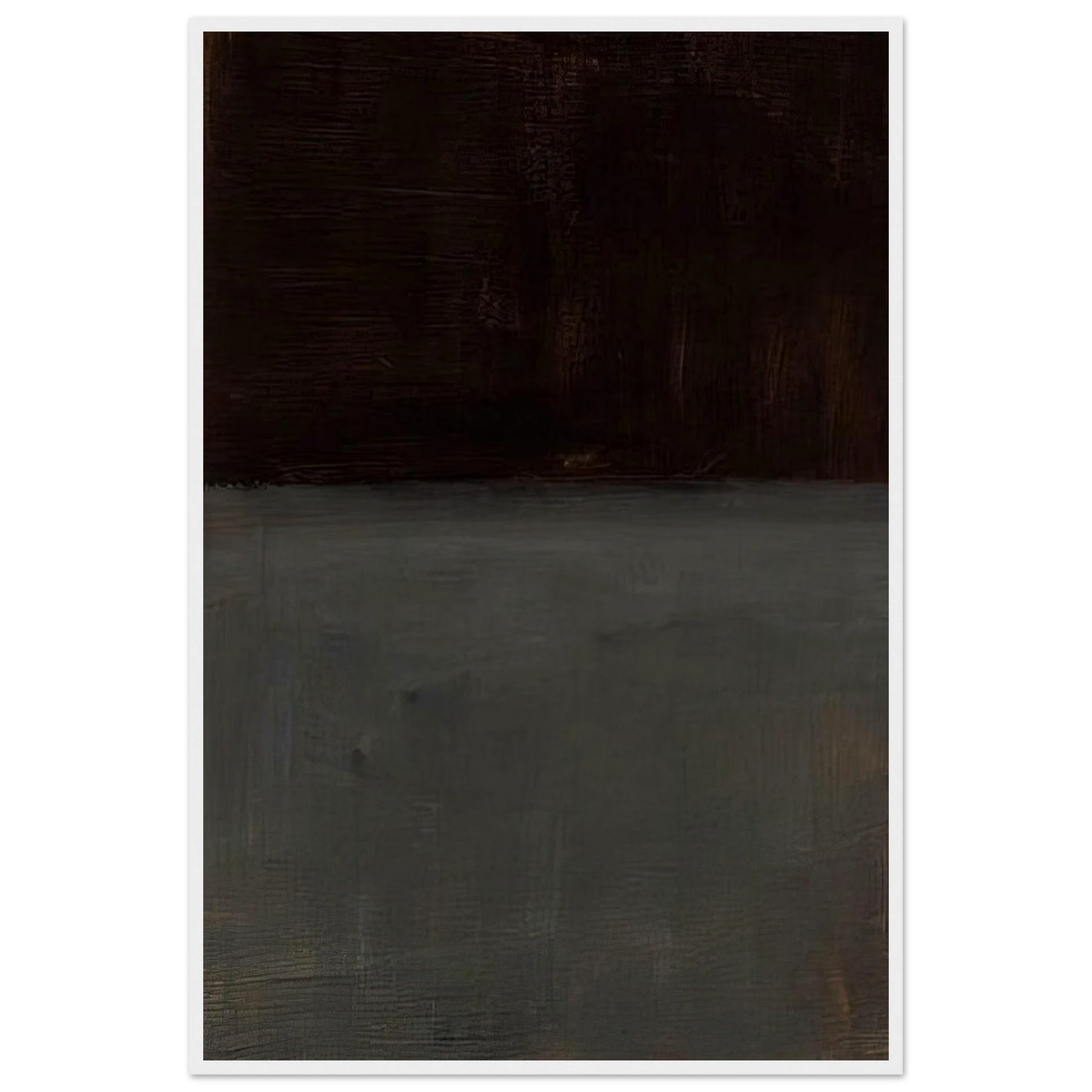 Untitled brown and gray - 1969 Framed Poster | Mark Rothko Framed Prints Wall Art | Rothko Prints