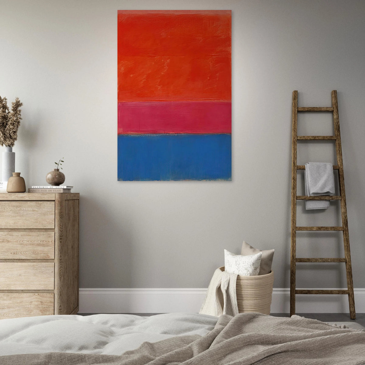 No. 1 Royal Red and Blue - 1954 Poster | Mark Rothko Poster | Rothko Prints