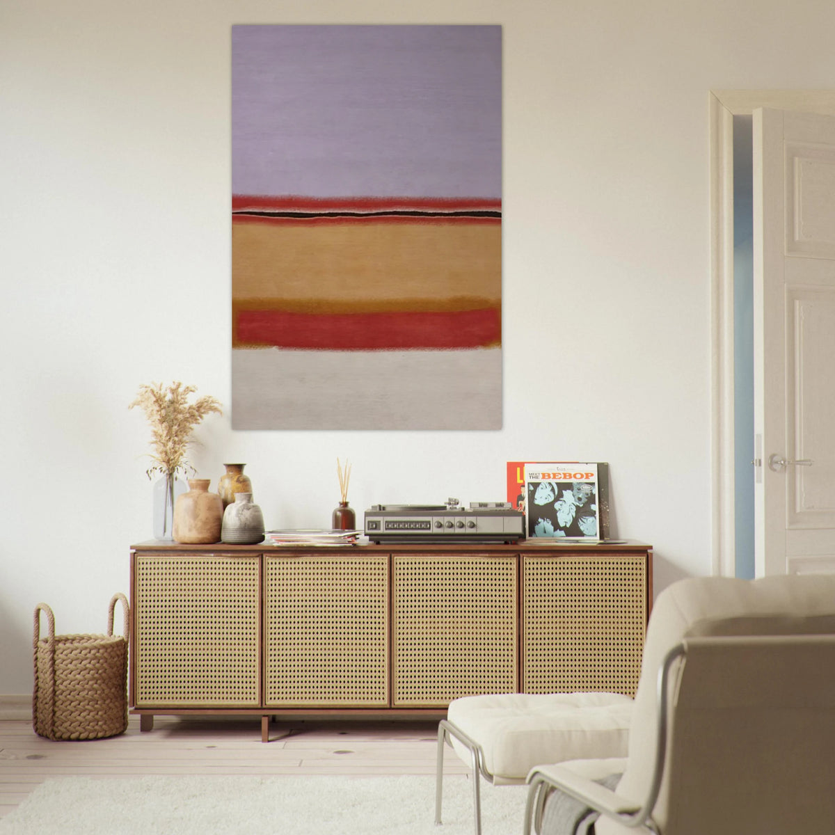 Orange over Violet - 1968 Poster | Mark Rothko Poster | Rothko Prints
