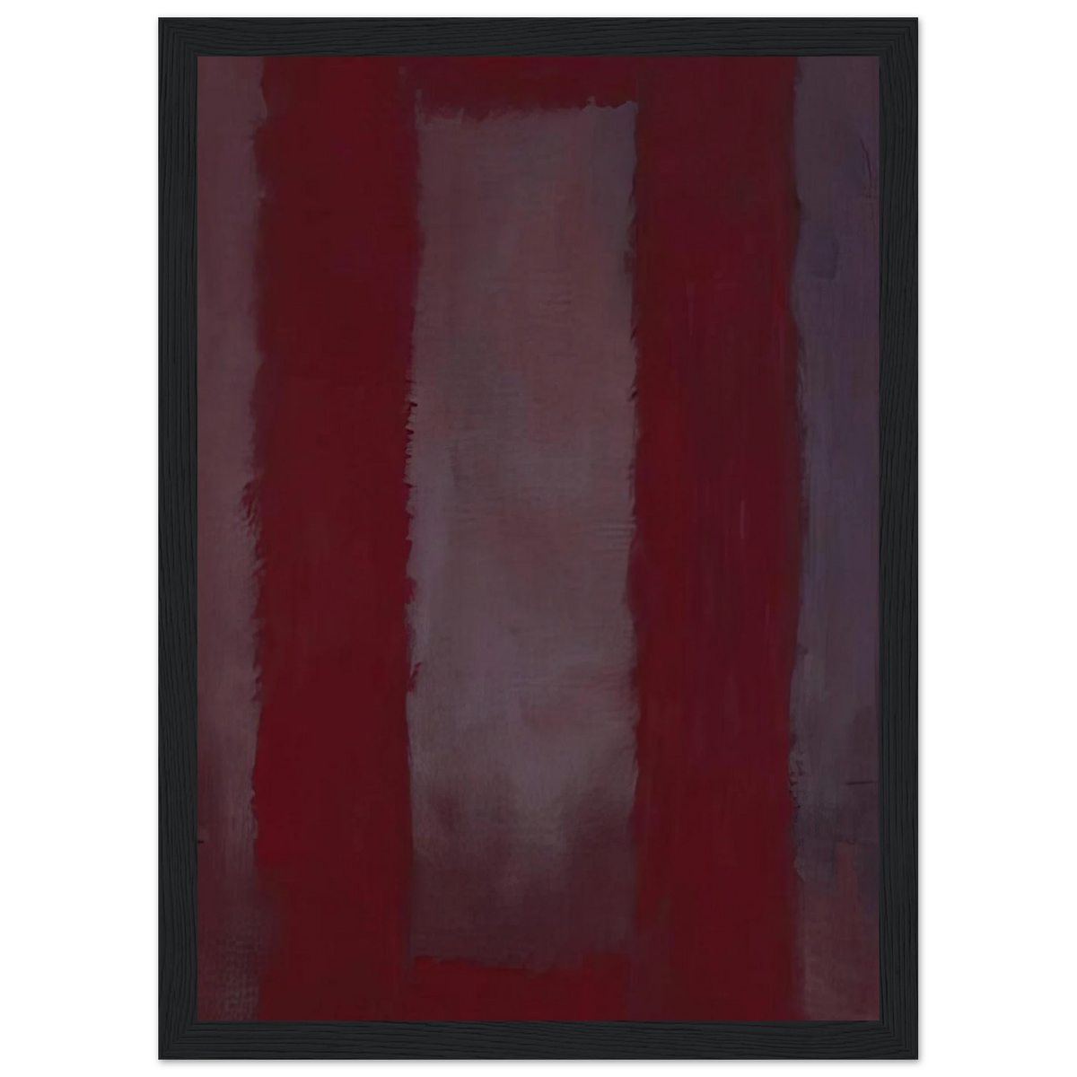 Red on Maroon - 1959 Framed Poster | Mark Rothko Framed Prints Wall Art | Rothko Prints