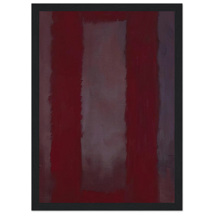 Red on Maroon - 1959 Framed Poster | Mark Rothko Framed Prints Wall Art | Rothko Prints
