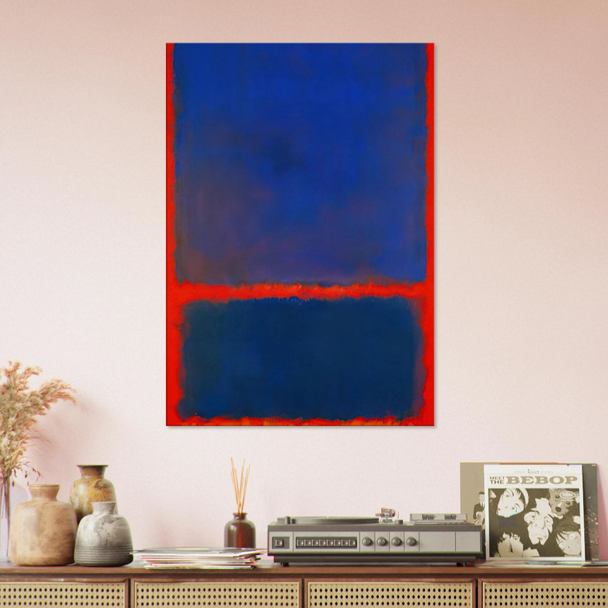Blue, Orange, Red - 1961 Canvas | Mark Rothko Canvas | Rothko Prints