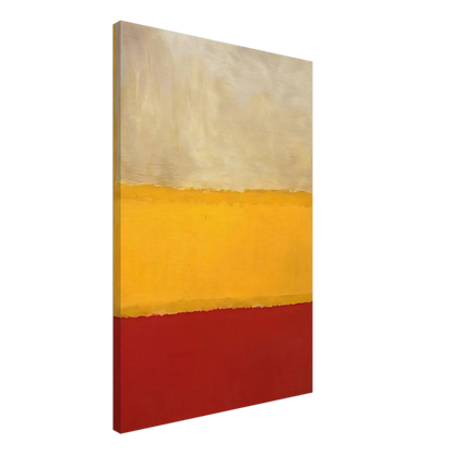 No. 13 White, Red on Yellow Canvas | Mark Rothko Canvas | Rothko Prints