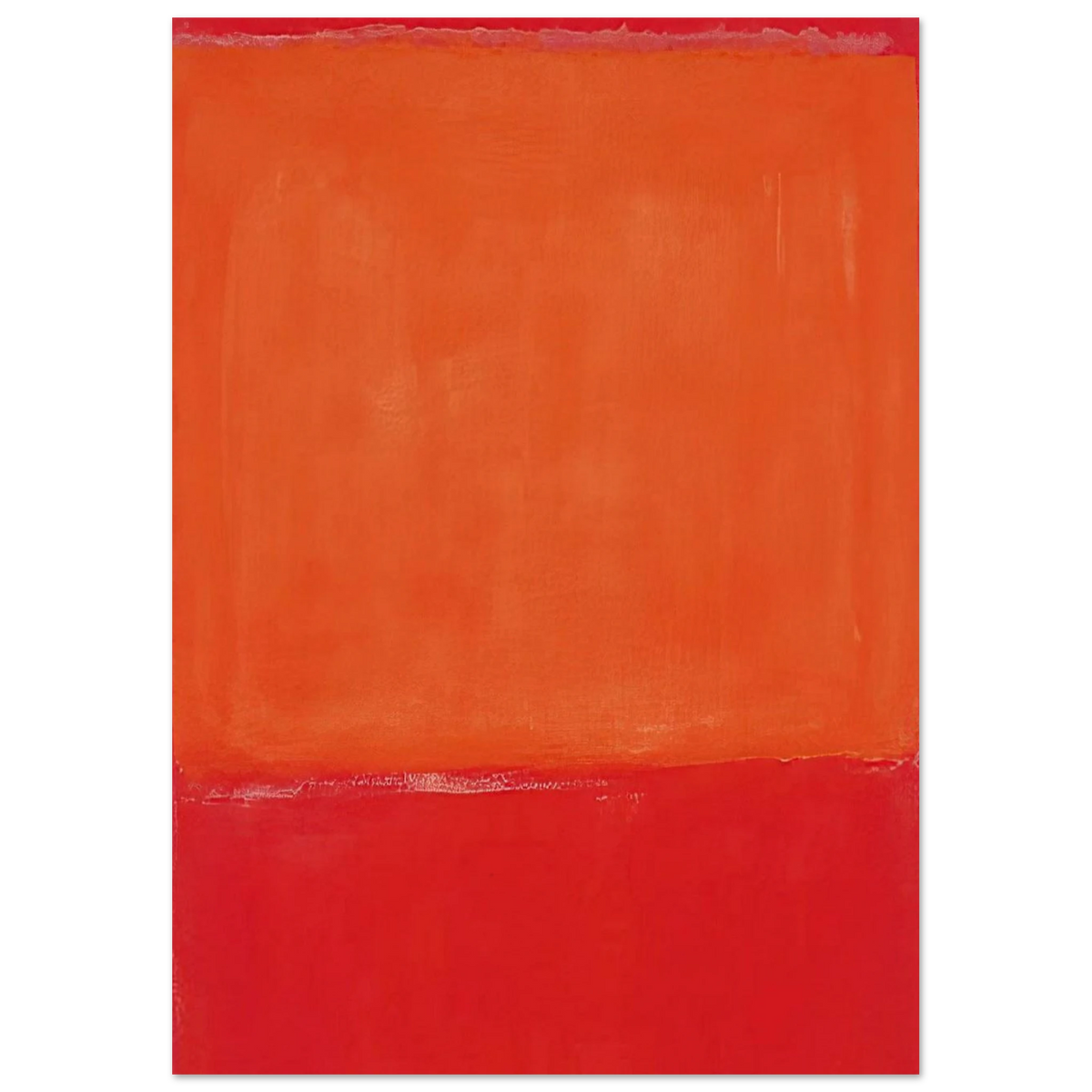 Ochre and Red on Red - 1957 Poster | Mark Rothko Poster | Rothko Prints
