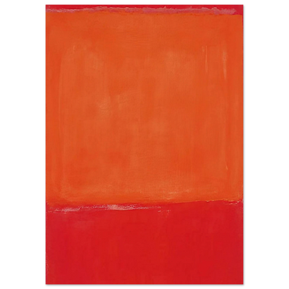 Ochre and Red on Red - 1957 Poster | Mark Rothko Poster | Rothko Prints