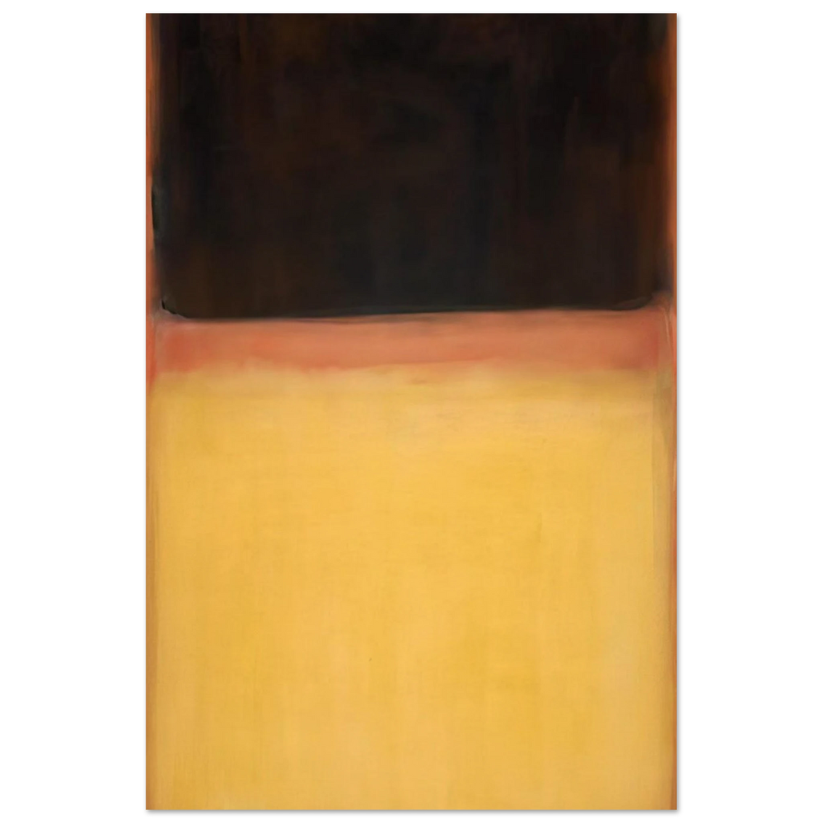 No.9 Dark over Light Earth - 1954 Poster | Mark Rothko Poster | Rothko Prints